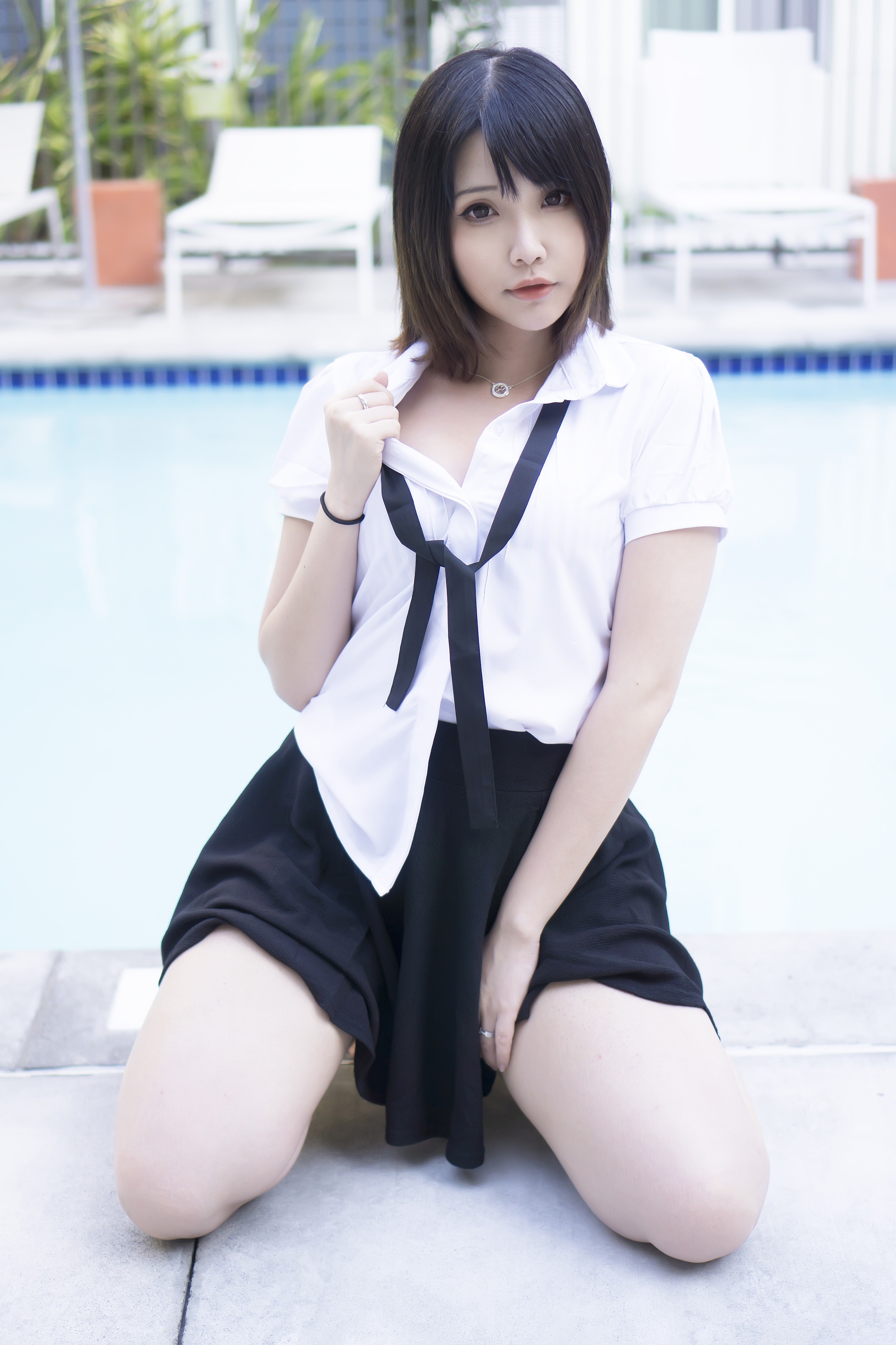 Hana Bunny - NO.136 Wet Shirt Casual[9P]-XikXak